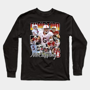 VINTAGE FOOTBALL 90S CHRISTIAN MCCAFFERY BOOTLEG Long Sleeve T-Shirt